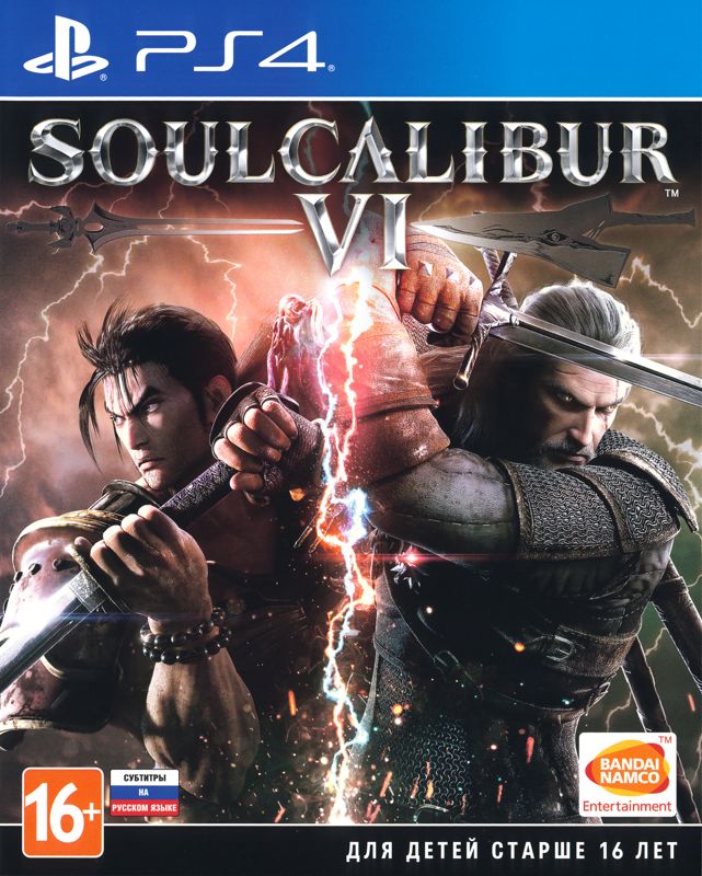 Soul Calibur VI box art for Playstation 4